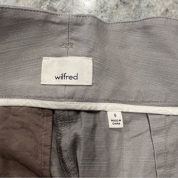 WILFRED SHIRTS, Gray/tan Size 0 - Picture 4 of 8